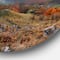 Designart - Majestic Sunset in Mountain Landscape' Landscape Metal Circle Wall Art